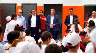 Diyarbakır'da okullara spor alanı