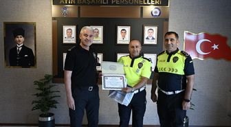 Düzce'de Başarılı Polislere Ödül
