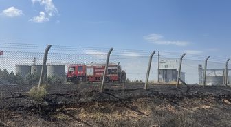 Edirne'de Otluk Yangını Kontrol Altına Alındı