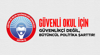 Eğitim İş: 30 bin güvenlikçi kalıcı çözüm değil