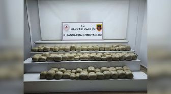 Hakkari'de JİHA Destekli Operasyonda 253 Kilo Esrar Ele Geçirildi