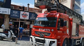 Keşan'da Dönerci Bacasında Yangın Paniği