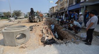 Muğla'da yol çalışmasında tarihi mezar bulundu