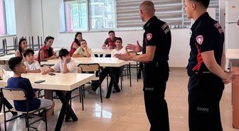 Çankırı'da Öğrencilere İtfaiyecilik Mesleği Tanıtıldı