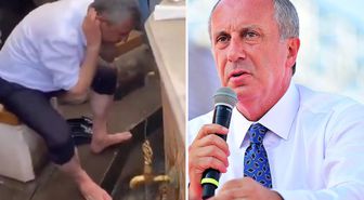 Özgür Özel'in abdest görüntülerine Muharrem İnce'den olay yorum