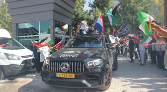 Filistin Konvoyu Şanlıurfa'da Coşkuyla Karşılandı