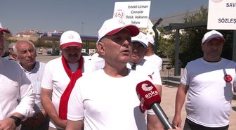 Emekli Uzman Çavuşlardan 'Kahramanlara Hak Yürüyüşü': Kırıkkale'de Seslerini Duyurdular