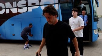Trabzonspor kafilesi, İzmir'e gitti