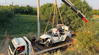 Sultandağı'nda Otomobil Şarampole Devrildi: 2 Ölü, 2 Yaralı