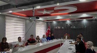 Akyaka'da Kurum Amirleri Toplantısı Yapıldı