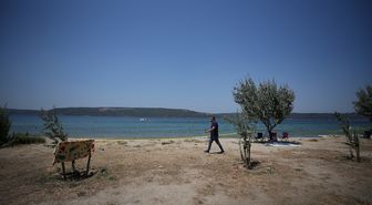 Çanakkale plajında tarihi mühimmat bulundu