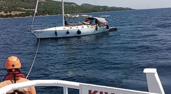 Çanakkale Boğazı'nda Arıza Yapan Tekne Kıyı Güvenliği Tarafından Kurtarıldı