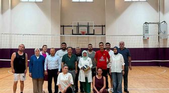 Düzce Milli Eğitim personeli voleybol etkinliğinde buluştu