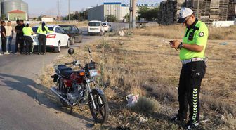 Karaman'da Motosiklet ile Otomobil Çarpıştı: 1 Yaralı