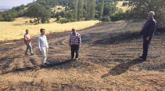 Mustafalar Köyü'nde Yangın Hasar Tespit Çalışmaları Tamamlandı