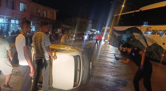Malatya'da İki Otomobil Çarpıştı: 1 Yaralı