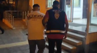 Mersin'de taşlı saldırı şüphelisi kamera takibiyle yakalandı