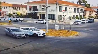 Manavgat'ta kavşak kazası: 1 yaralı