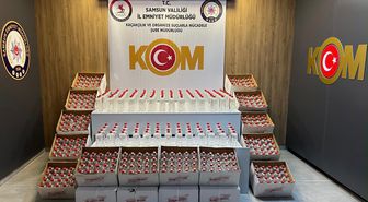 Samsun'da Kaçakçılık Operasyonu: 1 Ton 160 Litre Etil Alkol Ele Geçirildi
