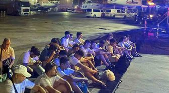 Marmaris'te 25 Düzensiz Göçmen ve 2 Kaçakçı Yakalandı