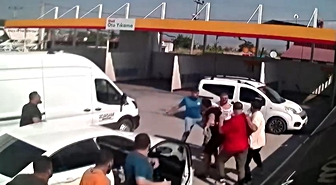 Başpehlivan Serhat Elvan'a akaryakıt istasyonunda saldırı