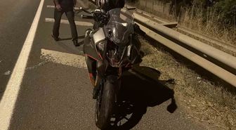 Bolu'da motosiklet kazası: 2 yaralı