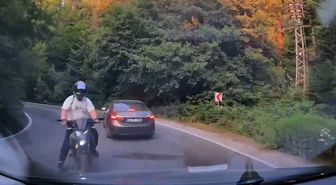 Gölcük Yolu'nda Motosiklet Kazası: Sürücü Yaralandı