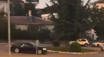 Elazığ'da drift yapan sürücü yine kamerada