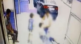 Gaziosmanpaşa'da çocuklara şiddet anları kamerada