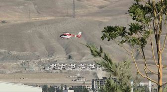 Hamile Kadın Helikopterle Van'a Sevk Edildi