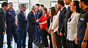Vali Turan, Geri Gönderme Merkezini İnceledi