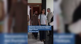 Küba Devlet Başkanı Díaz-Canel, TKP Genel Sekreteri Okuyan'ı Havana'da kabul etti