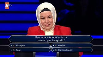 Mars atmosferinde en fazla bulunan gaz hangisidir?