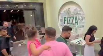 Pizzacıda Grup Kavgası: Masa ve Sandalyeler Kırıldı