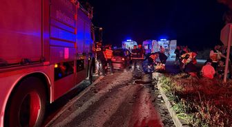Karasu'da Gece Kazası: 5 Yaralı