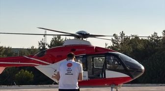 Şırnak'ta bebek zehirlendi, helikopterle Diyarbakır'a sevk edildi