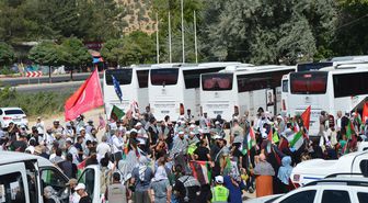 Filistin Konvoyu Mardin'e Ulaştı: 'Batı Şeria'nın Gazzeleşmesine Engel Olacağız'