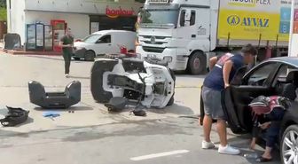Sapanca'da ATV-Otomobil Çarpışması: 2 Yaralı