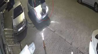 Bolu'da Kaputta Tehlikeli Yolculuk Kamerada