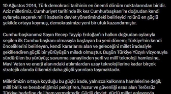 Duran: 10 Ağustos 2014, demokrasi tarihimizin dönüm noktası