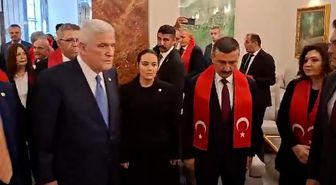 Çerçeve yasa görüşmeleri başladı: İYİ Partililer Genel Kurul'a böyle geldi