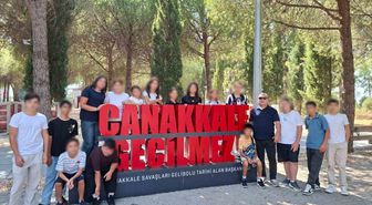 Çocuklar Çanakkale'de Tarih ve Kültür Yolculuğuna Çıktı