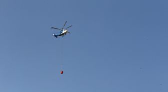 Hatay'da Orman Yangınına Havadan ve Karadan Müdahale