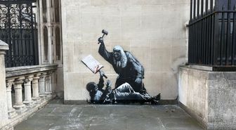 Banksy'nin Üç Eseri Vergi Mükelleflerine 150 Bin Sterline Mal Oldu