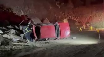 İslahiye'de Otomobil Şarampole Devrildi: 1 Yaralı