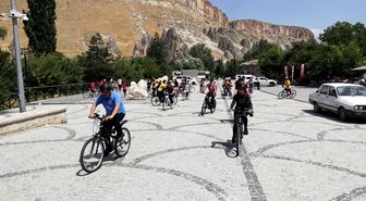 Soğanlı Vadisi'nde Sağlık İçin Pedal Çevirdiler