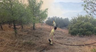 Manisa Kula'da Orman Yangını Kontrol Altına Alındı