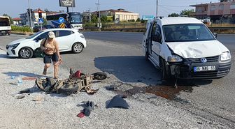 Manavgat'ta Feci Kaza: 2 Yaralı