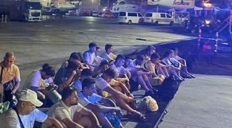 Marmaris'te 25 kaçak göçmen ve 2 organizatör yakalandı