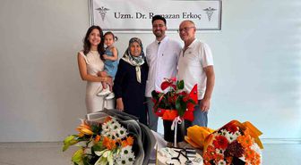 Dr. Ramazan Erkoç, İç Hastalıkları Kliniği'nin 47. Uzmanı Oldu